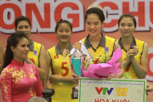 Tuyển Việt Nam lên "ngôi hậu" giải bóng chuyển VTV Cup 2014