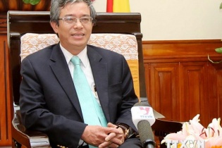 Thứ trưởng Ngoại giao Phạm Quang Vinh trả lời phỏng vấn CNN