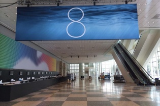 Apple trang hoàng địa điểm diễn ra WWDC 2014