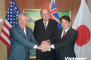 Mỹ -Nhật- Australia nhất trí phản đối thay đổi hiện trạng bằng vũ lực