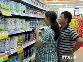 Sữa giảm giá sớm tại thị trường TP Hồ Chí Minh