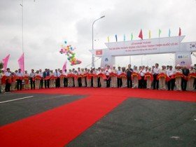 Thủ tướng phát lệnh thông xe cầu Vĩnh Thịnh