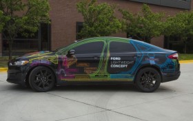 Ford Lightweight Concept được chế tạo từ sợi carbon