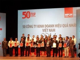 Vinamilk tiếp tục là DN "kinh doanh hiệu quả nhất Việt Nam"