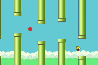 Bất ngờ Flappy Bird xuất hiện đầu sự kiện của Google