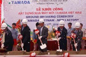 Tamada khởi công xây dựng nhà máy 10 triệu USD