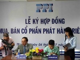 PPI thu 110 tỷ đồng từ cổ đông chiến lược