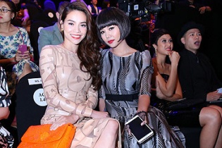 Sao Việt khoe váy áo tại chung kết Project Runway