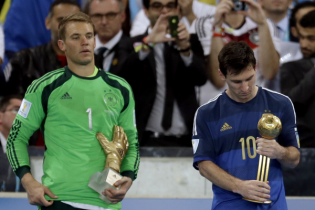 Các giải thưởng cá nhân tại World Cup 2014