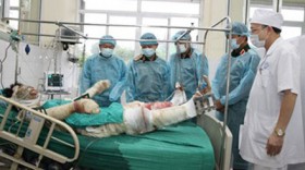 Tình hình sức khỏe 3 chiến sĩ trong vụ máy bay rơi