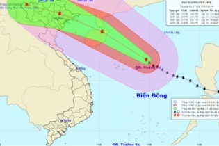 Bão Rammasun có khả năng mạnh thêm, Bắc Bộ mưa to đến rất to