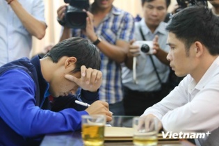 Những cầu thủ Đồng Nai đã cúi đầu nhận dàn xếp tỷ số