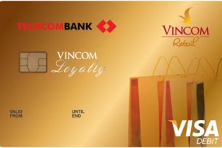 Miễn phí mở thẻ Techcombank Vincom Loyalty
