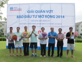 Giao hữu tennis chào mừng Quốc khánh 2/9