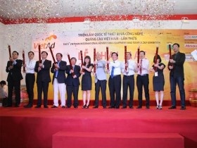 Khai mạc Triển lãm Quốc tế Thiết bị và Công nghệ Quảng cáo