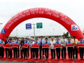Thông xe gói thầu 2.400 tỷ đồng, cao tốc TP.HCM - Long Thành - Dầu Giây