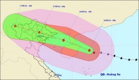 Bão số 3 vào Quảng Ninh, Hải Phòng, miền Bắc mưa rất to