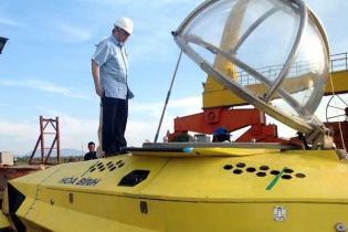 Tàu lặn biển "made in Vietnam" thử nghiệm thành công