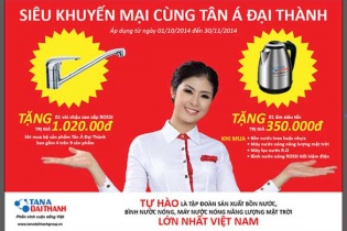 Mua sản phẩm Tân Á, nhận ngay quà giá trị