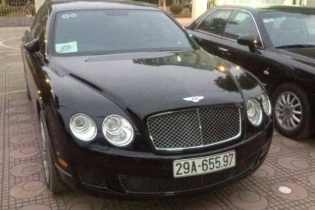 Siêu xe Bentley gắn mác Thanh tra Chính phủ bất hợp pháp