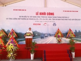 Khởi công tuyến đường tránh TP. Phủ Lý