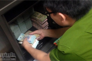 Vụ lừa đảo tại Cty Khải Thái: Thu giữ số tiền mặt khổng lồ