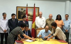 Viglacera sang Cuba đầu tư sản xuất vật liệu xây dựng