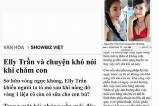 Vụ Elly Trần “kiện” báo Đất Việt: Quyền bí mật đời tư của "sao"?