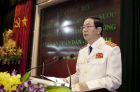 Bộ Công an công bố quyết định thăng hàm cấp Tướng năm 2014