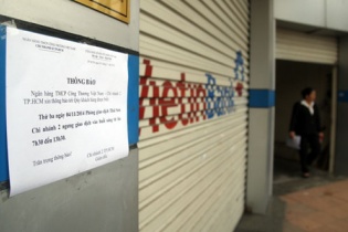 Kẻ gian đột nhập Phòng giao dịch VietinBank cuỗm sổ tiết kiệm