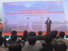 Thanh Hóa: Hợp long cầu Nguyệt Viên vốn 2.400 tỷ đồng