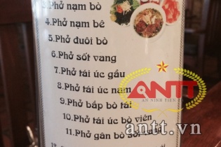 Một bát phở bò, hai chiếc quẩy giá gần 600 nghìn đồng