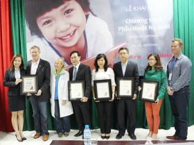 BAOVIET Bank tài trợ Phẫu thuật Nụ cười