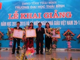 Trường Đại học Thái Bình khai giảng năm học 2014- 2015