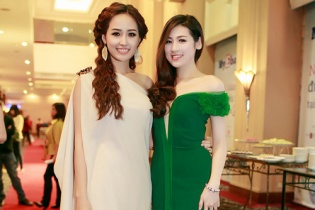 Hoa hậu Mai Phương Thúy, Á hậu Tú Anh lộng lẫy trên thảm đỏ