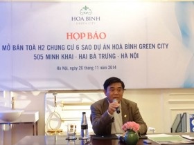 Mở bán chung cư dát vàng 6 sao giá từ 38 triệu đồng/m2