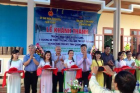 Vicem hoàn thành 2 Dự án an sinh tại Nam Trà My