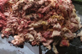 Rùng mình "công nghệ" nấu mỡ bẩn, bì lợn thối ở Hưng Yên