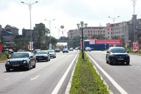 Thông xe tuyến đường 52m có tổng mức đầu tư 300 tỷ đồng