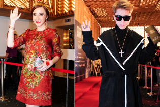 Angela Phương Trinh, Sơn Tùng M-TP nổi bật tại Vietnam International Fashion Week