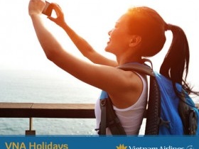 Đặt vé máy bay và dịch vụ khách sạn với sản phẩm VNA Holidays