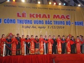 Hội chợ thương mại Bắc Trung Bộ - Nghệ An 2014