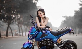 Ngắm Honda MSX125 sơn đổi màu tại Việt Nam
