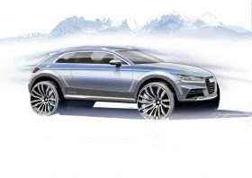 Crossover Audi Electric trình làng vào năm 2017