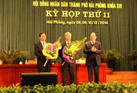Hải Phòng có tân Chủ tịch UBND và HĐND