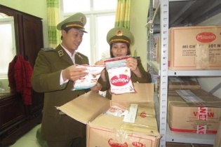 Thanh Hóa: Tạm giữ gần 1,8 tạ mỳ chính không có nguồn gốc xuất xứ