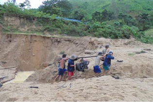 Xử lý nghiêm việc phá rừng khai thác vàng trái phép ở Quảng Nam