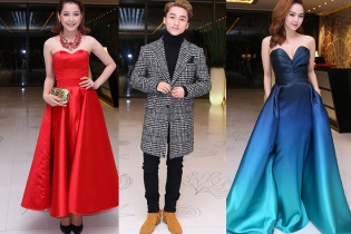 Dàn sao Việt  khoe sắc tại giải "Ngôi sao của năm"