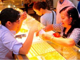 Tuần cuối năm 2014, vàng đứng giá