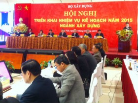 12 nhiệm vụ trọng tâm ngành xây dựng năm 2015